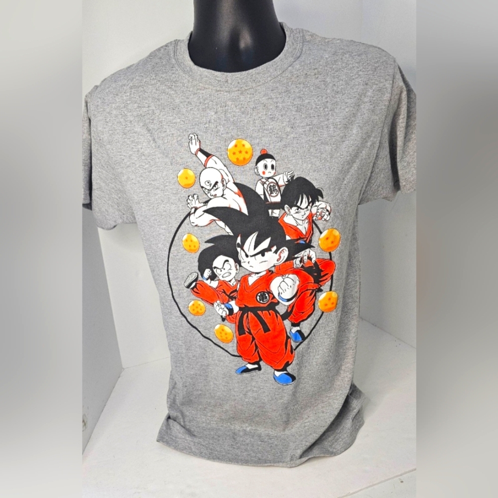 Dragon Ball Characters Graphic Tee Mens Small